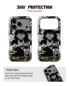 iPhone 17 Pro Tank Case | Anime (Manga Noir)