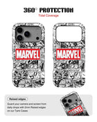 iPhone 17 Pro Tank Case | Superhero (Marvel Grid)