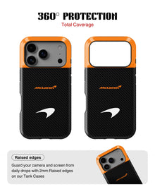 iPhone 17 Pro Tank Case | Formula 1 (McLaren Carbon)