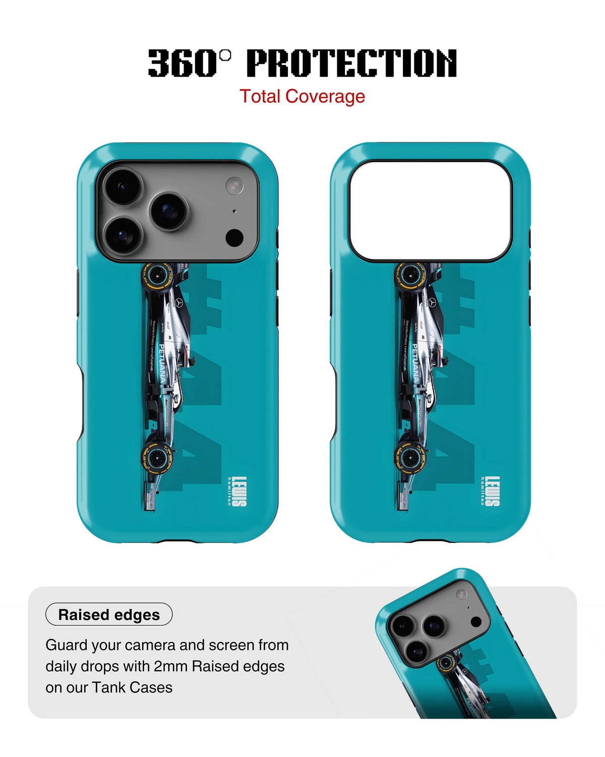 iPhone 17 Pro Max Tank Case | Formula 1 (Mercedes #44)