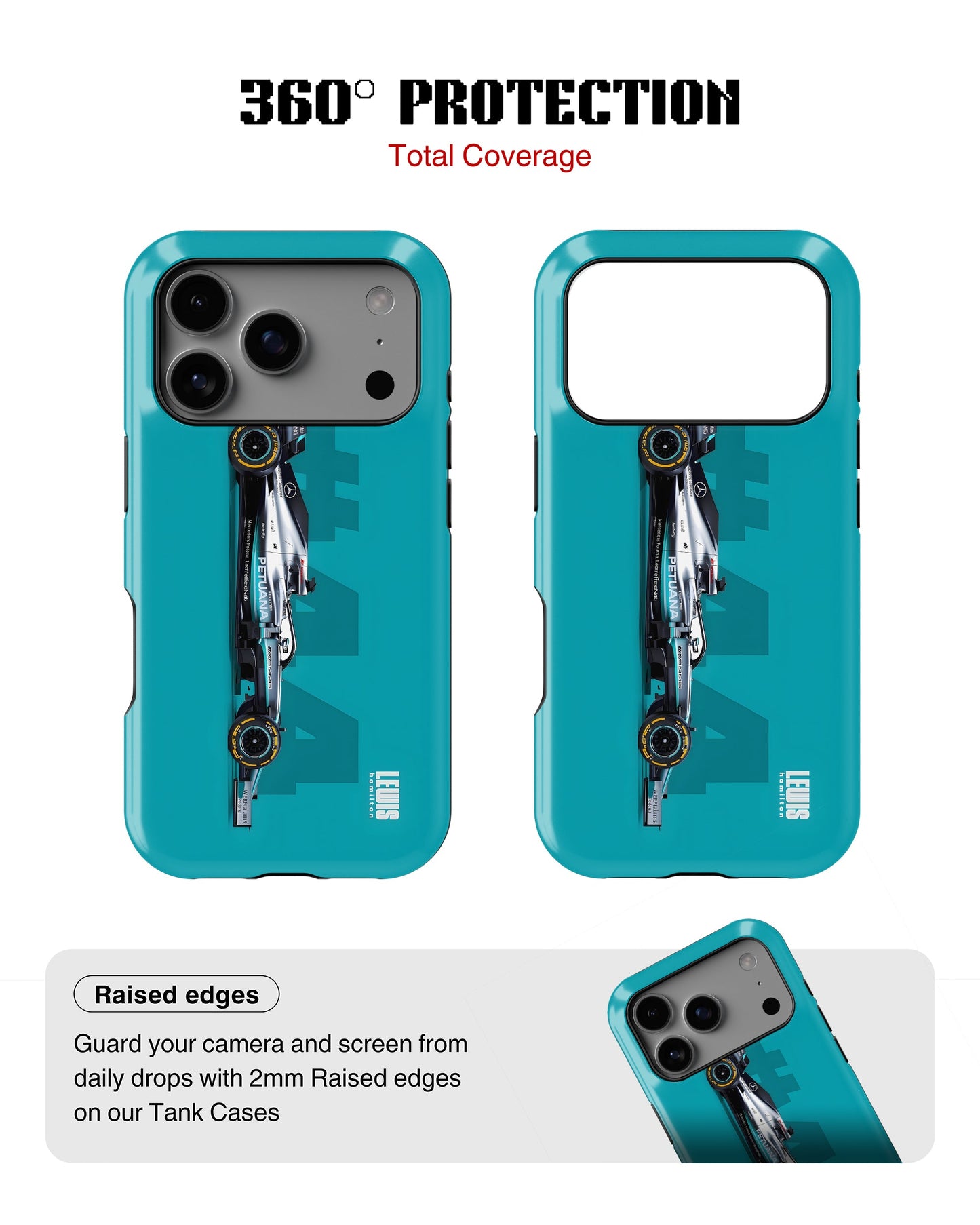 iPhone 17 Pro Max Tank Case | Formula 1 (Mercedes #44)
