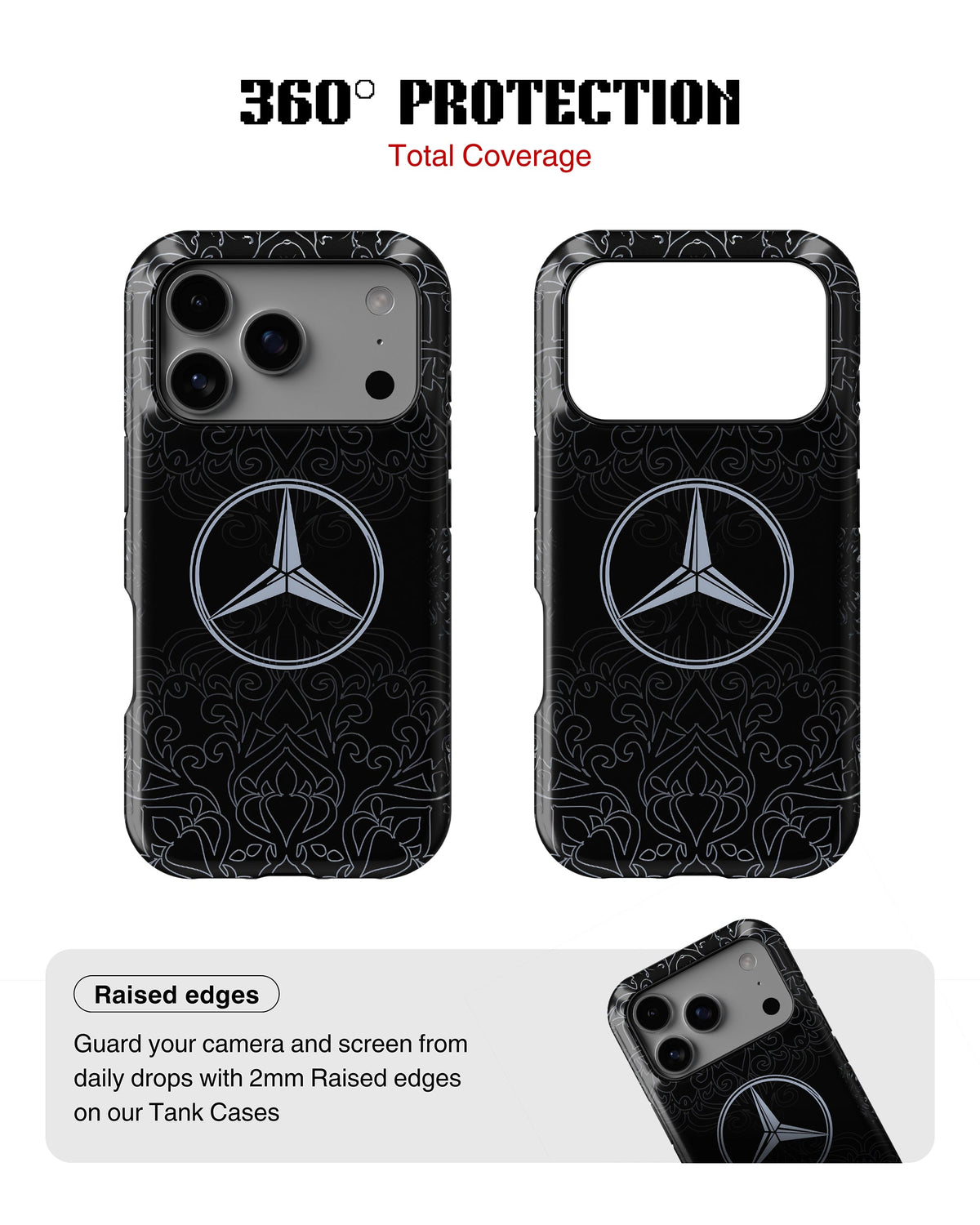 iPhone 17 Pro Tank Case | Sports Car (Mercedes Classics)