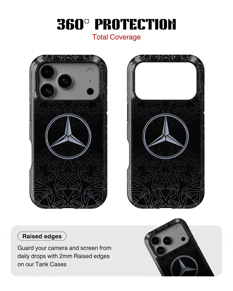 iPhone 17 Pro Max Tank Case | Sports Car (Mercedes Classics)