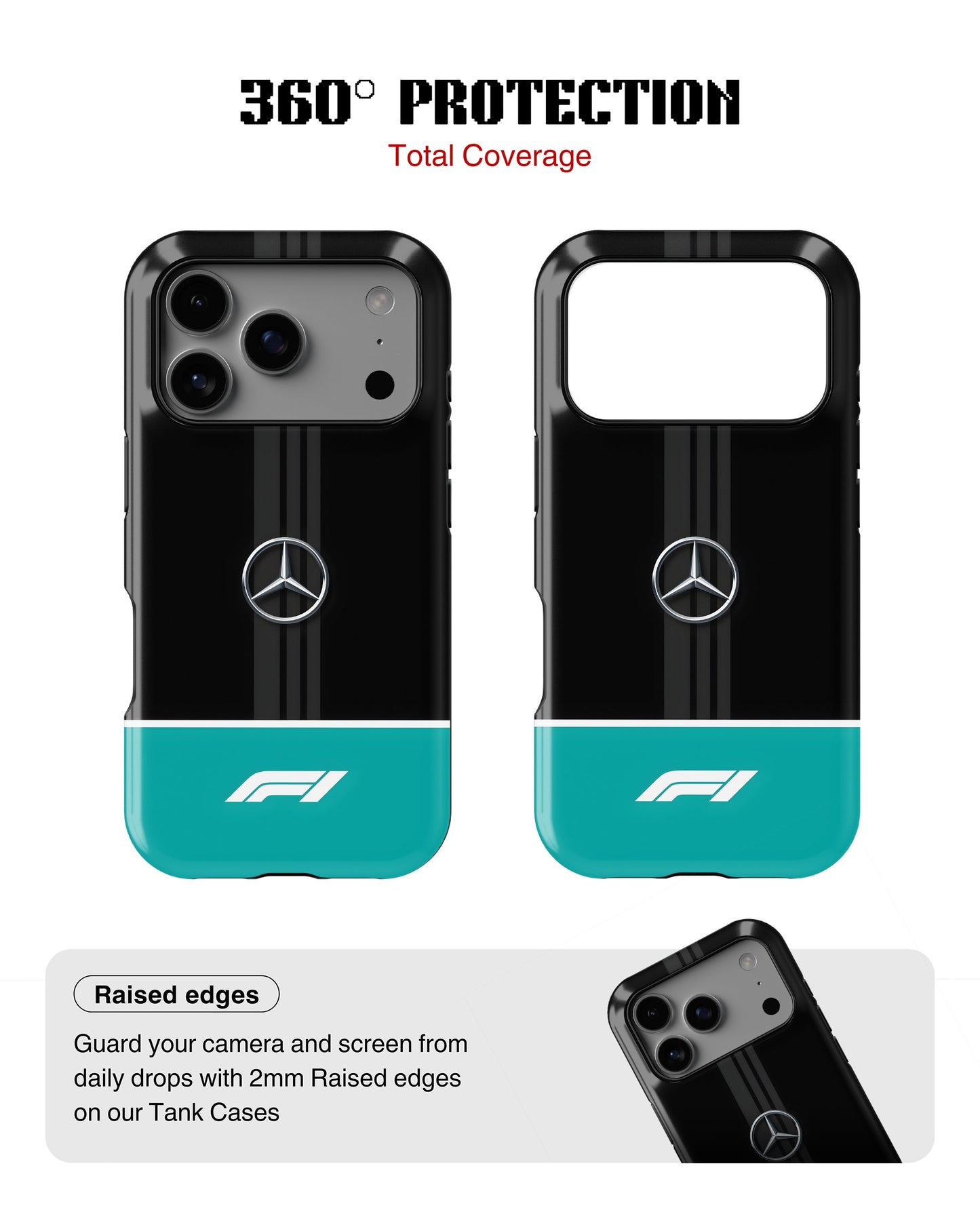 iPhone 17 Pro Tank Case | Formula 1 (Mercedes Originals)