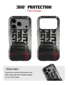 iPhone 17 Pro Max Tank Case | Sports Car (Midnight Kanji)