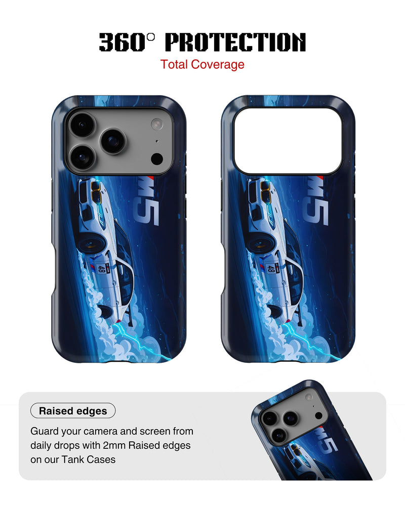 iPhone 17 Pro Tank Case | Sports Car (Midnight M5)