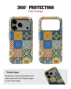 iPhone 17 Pro Tank Case | Girls Aesthetics (Moroccan Tiles)
