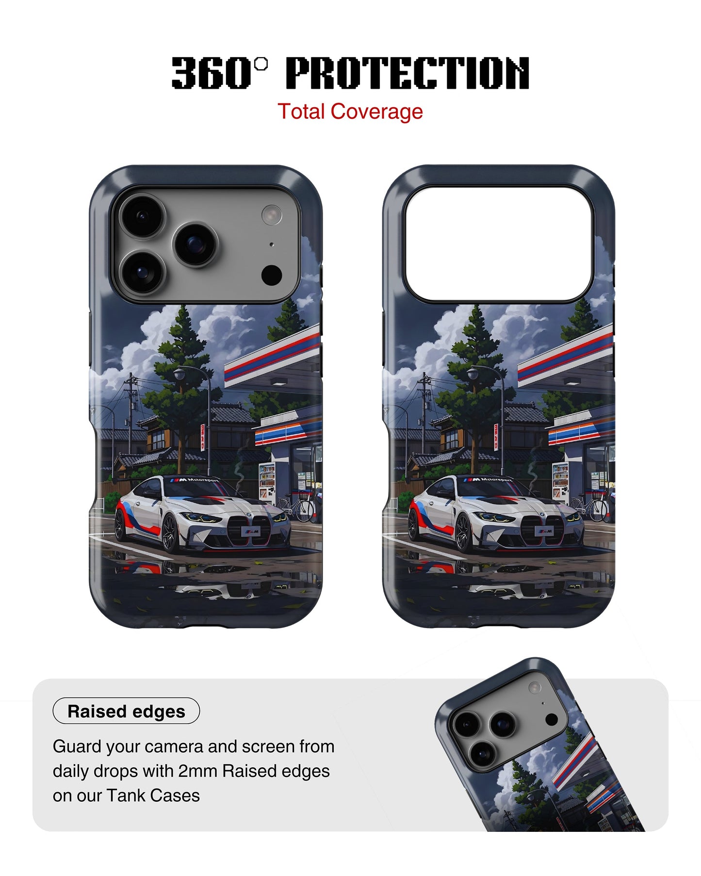 iPhone 17 Pro Max Tank Case | Sports Car (Moto GP)