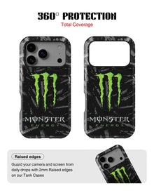 iPhone 17 Pro Max Tank Case | Modernism (Neon Beast)