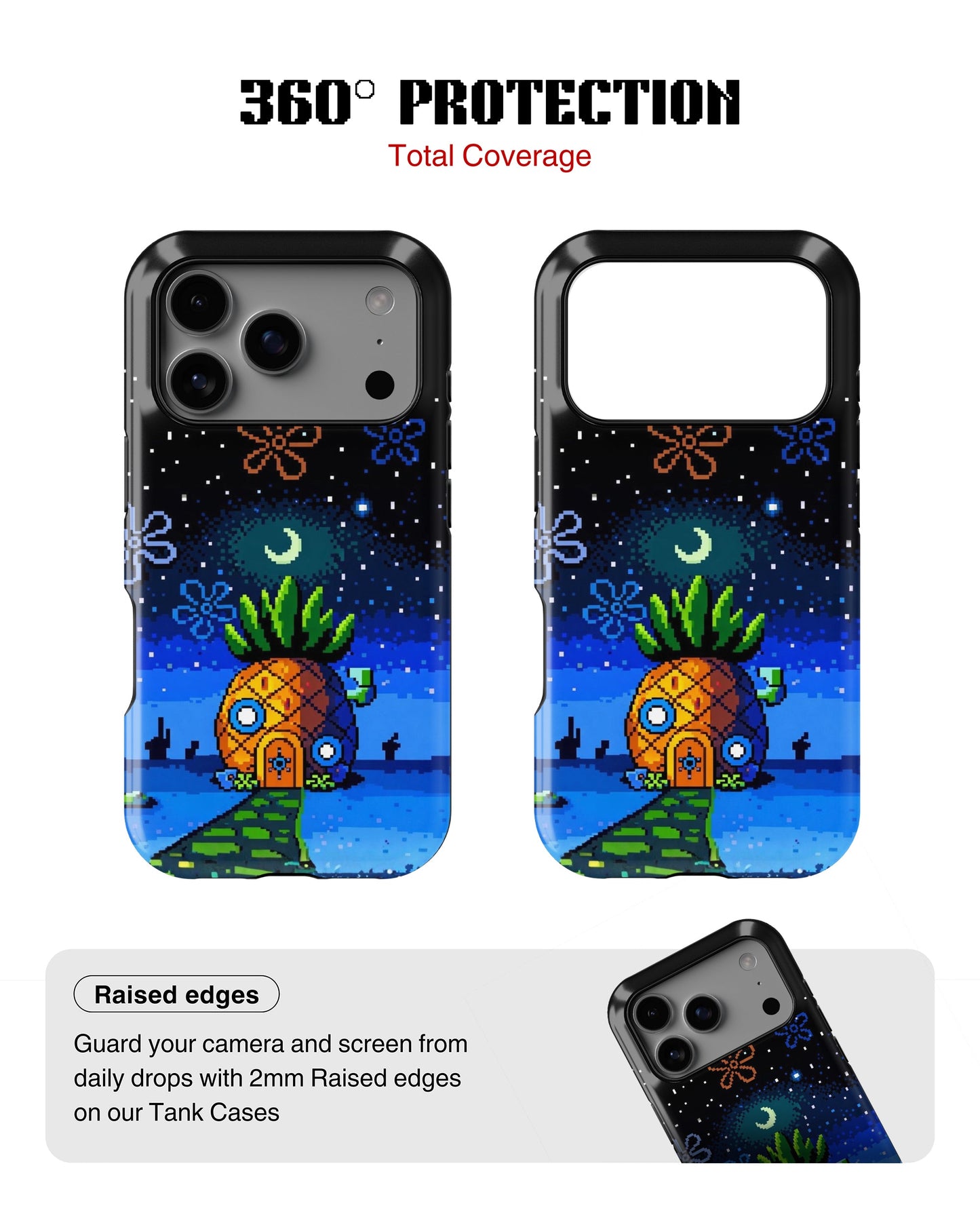 iPhone 17 Pro Tank Case | Modernism (Pineapple Dreams)