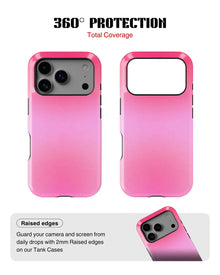 iPhone 17 Pro Max Tank Case | Girls Aesthetics (Pink Mist)