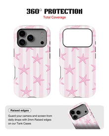 iPhone 17 Pro Tank Case | Girls Aesthetics (Pink Starlet)