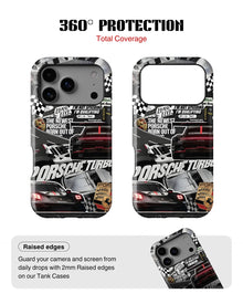 iPhone 17 Pro Max Tank Case | Sports Car (Porsche Sports Classics)