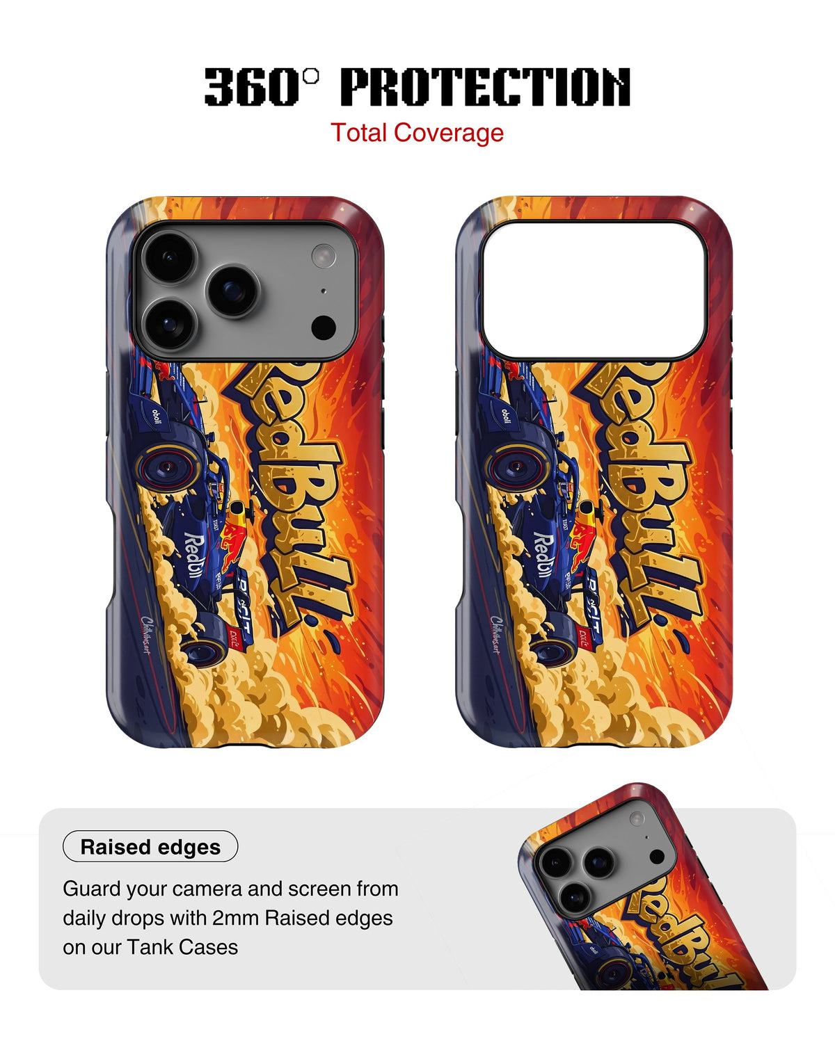 iPhone 17 Pro Tank Case | Formula 1 (Redbull Poster)