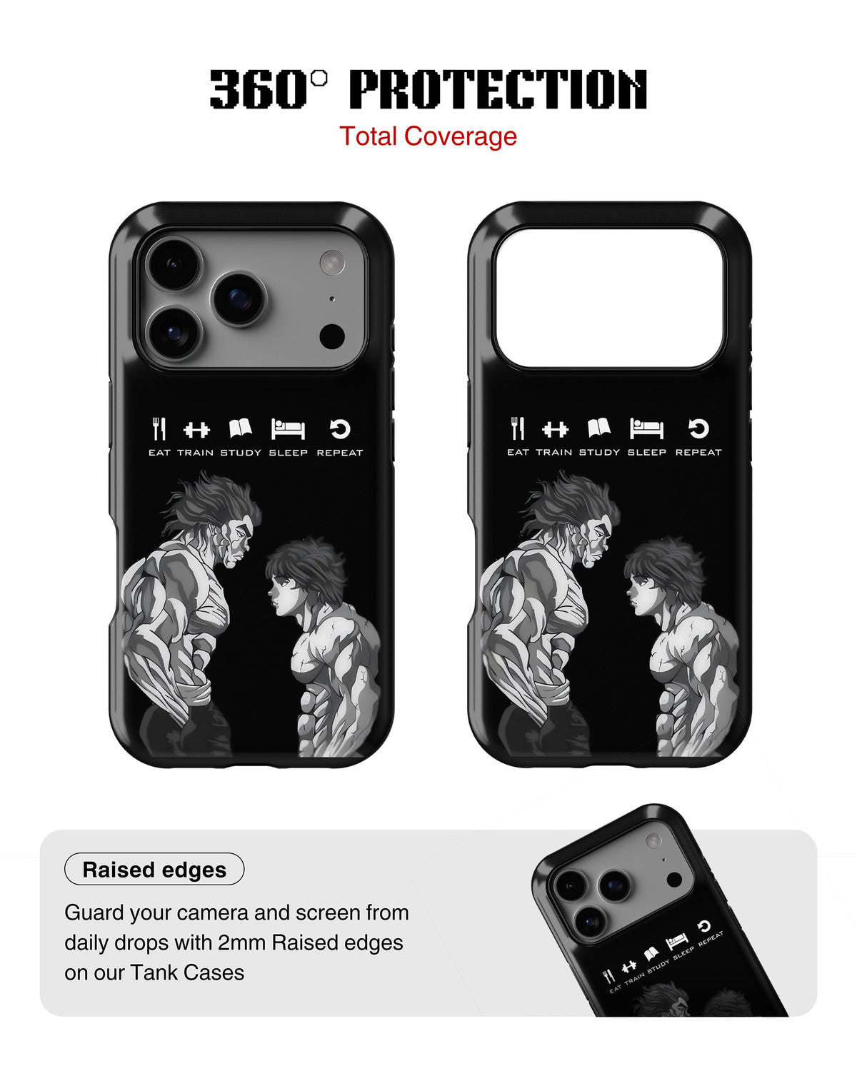 iPhone 17 Pro Tank Case | Anime (Relentless)