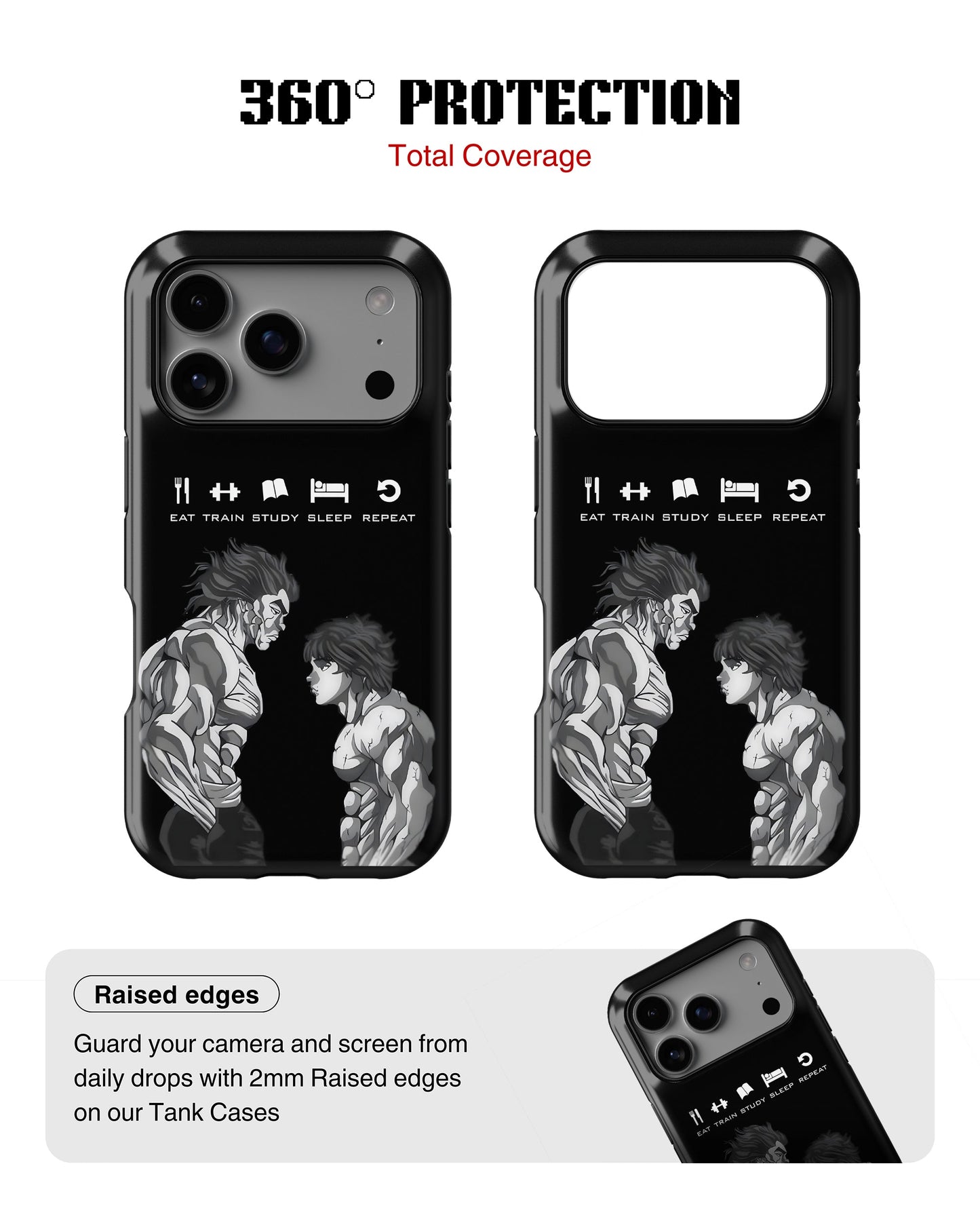 iPhone 17 Pro Tank Case | Anime (Relentless)