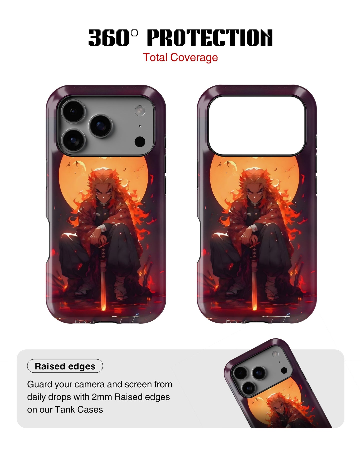 iPhone 17 Pro Tank Case | Anime (Rengoku)