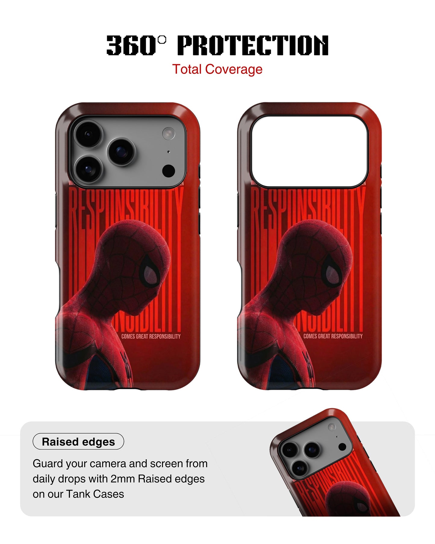 iPhone 17 Pro Max Tank Case | Superhero (Responsibility)