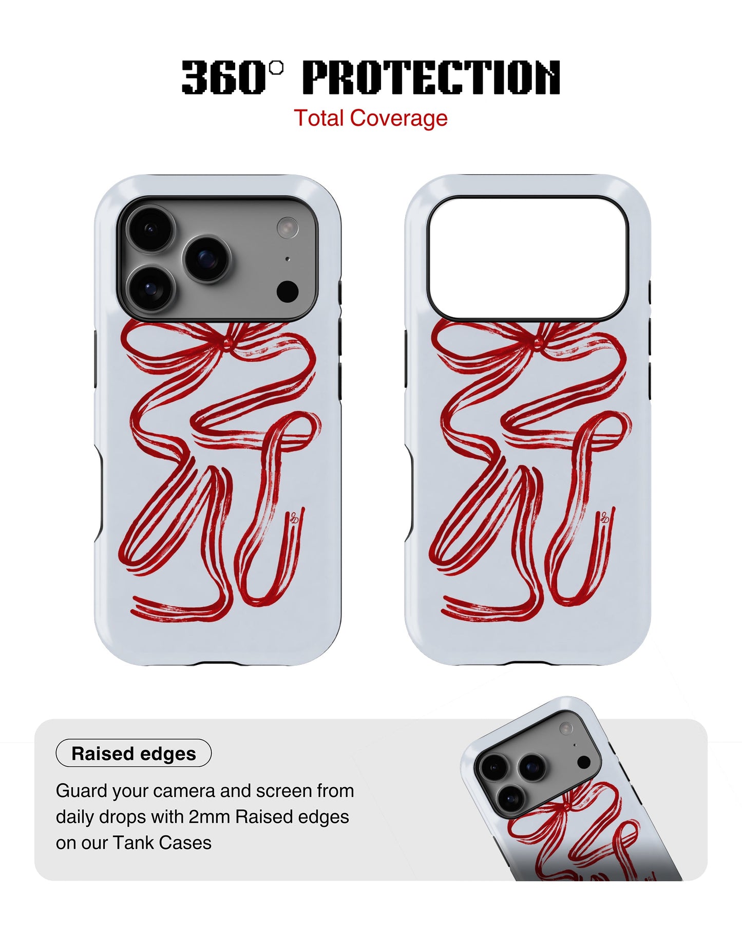 iPhone 17 Pro Tank Case | Girls Aesthetics (Ribbon Muse)