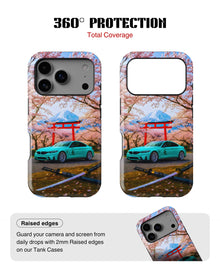iPhone 17 Pro Tank Case | Sports Car (Sakura Run)