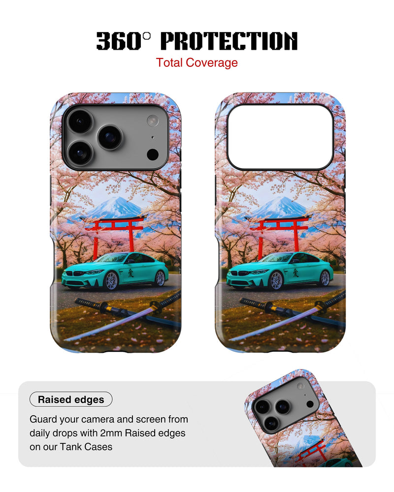iPhone 17 Pro Tank Case | Sports Car (Sakura Run)