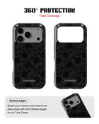 iPhone 17 Pro Max Tank Case | Textures (Shadow Bloom)