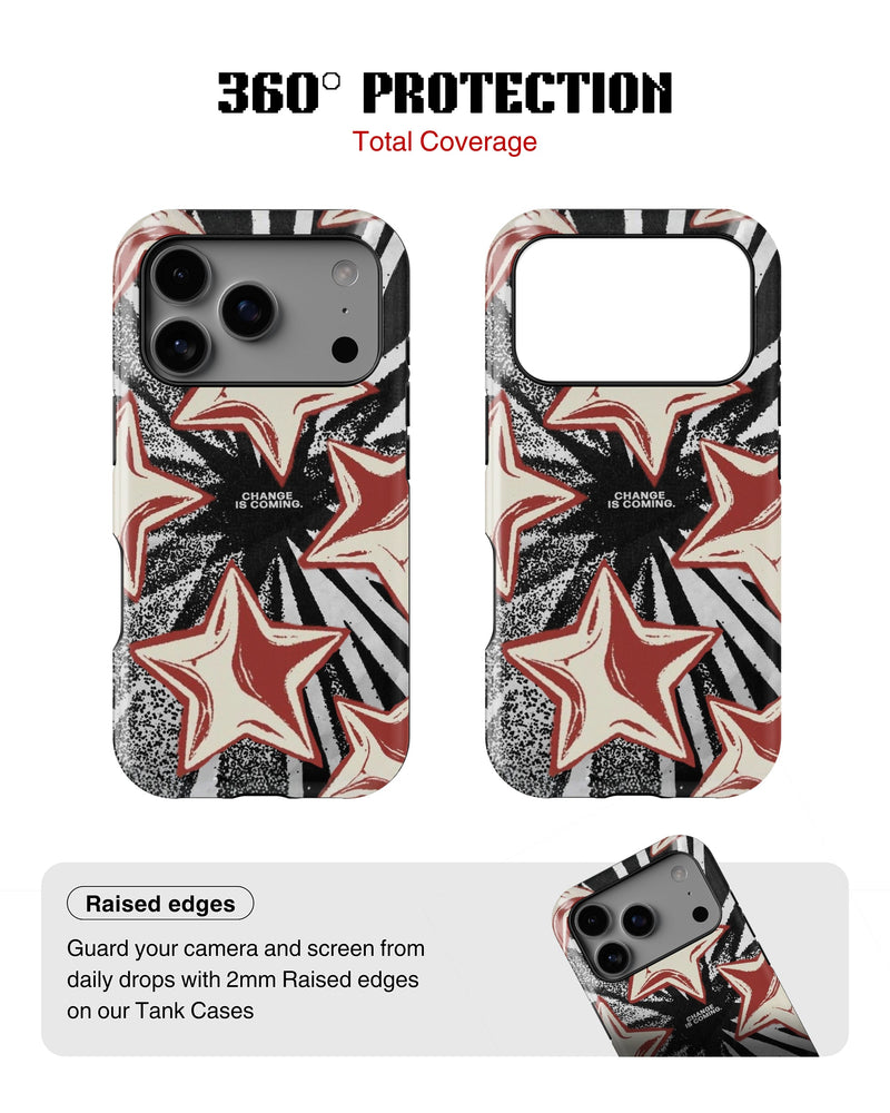 iPhone 17 Pro Tank Case | Modernism (Star Surge)