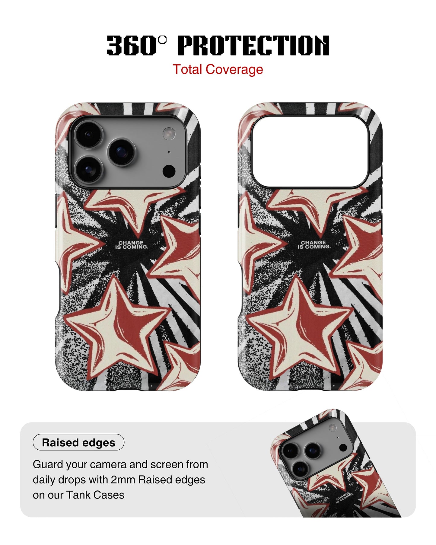 iPhone 17 Pro Max Tank Case | Modernism (Star Surge)