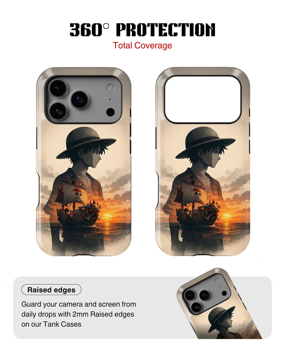 iPhone 17 Pro Tank Case | Anime (Sunset Voyager)