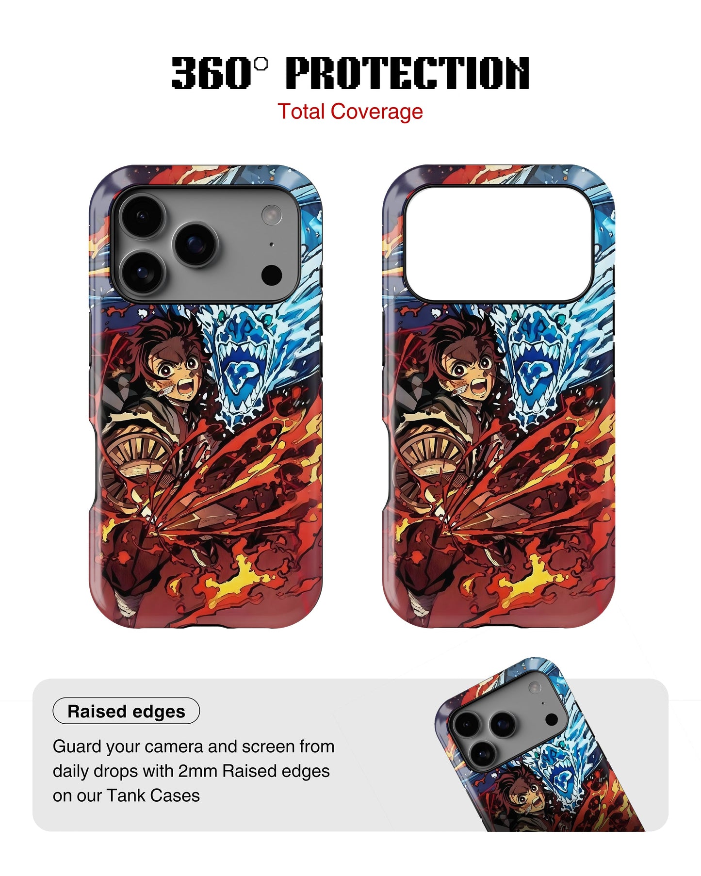 iPhone 17 Pro Max Tank Case | Anime (Tanjiro)