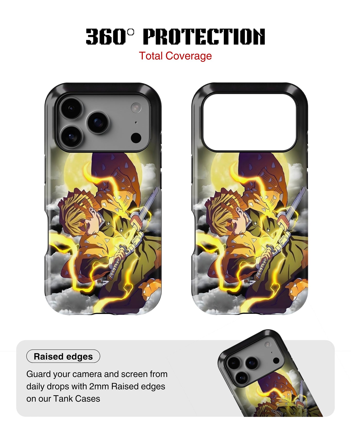 iPhone 17 Pro Max Tank Case | Anime (Thunder Blade)