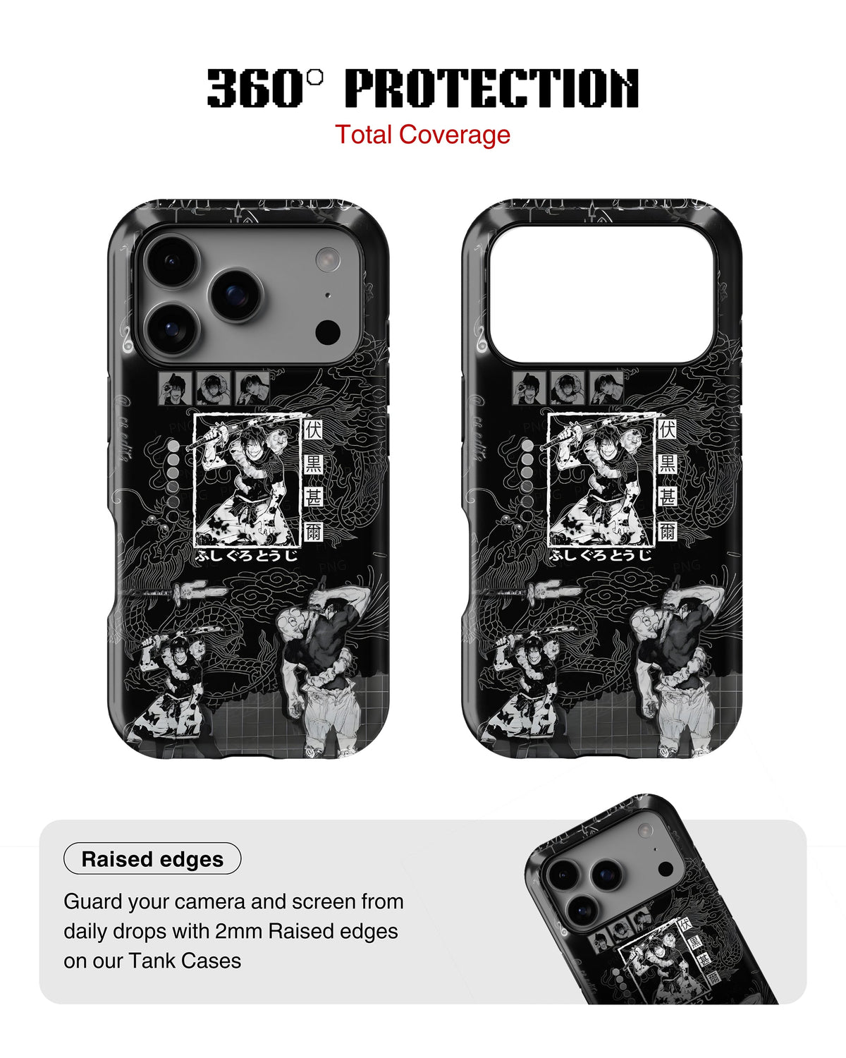iPhone 17 Pro Max Tank Case | Anime (Toji Fushiguro)