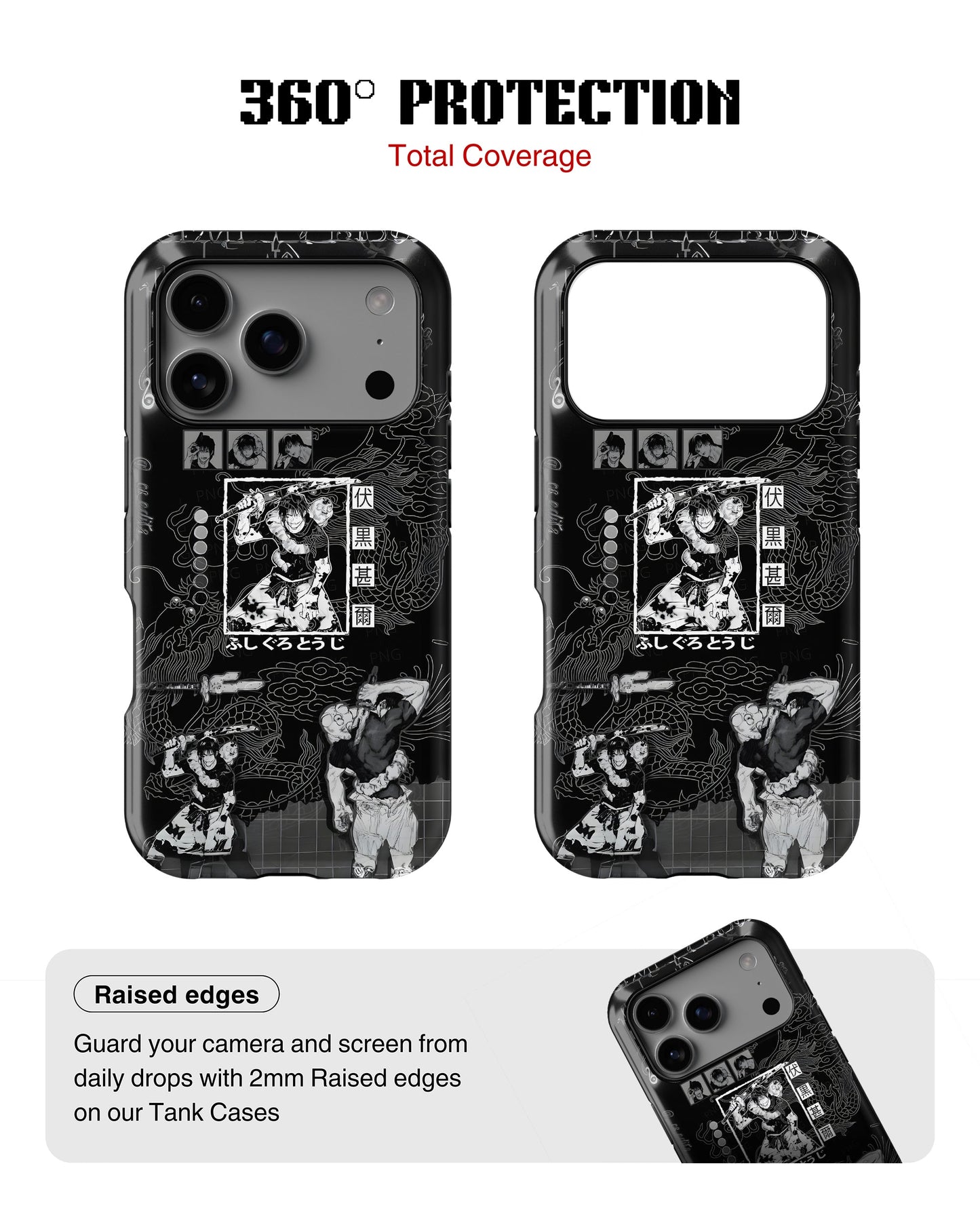 iPhone 17 Pro Max Tank Case | Anime (Toji Fushiguro)