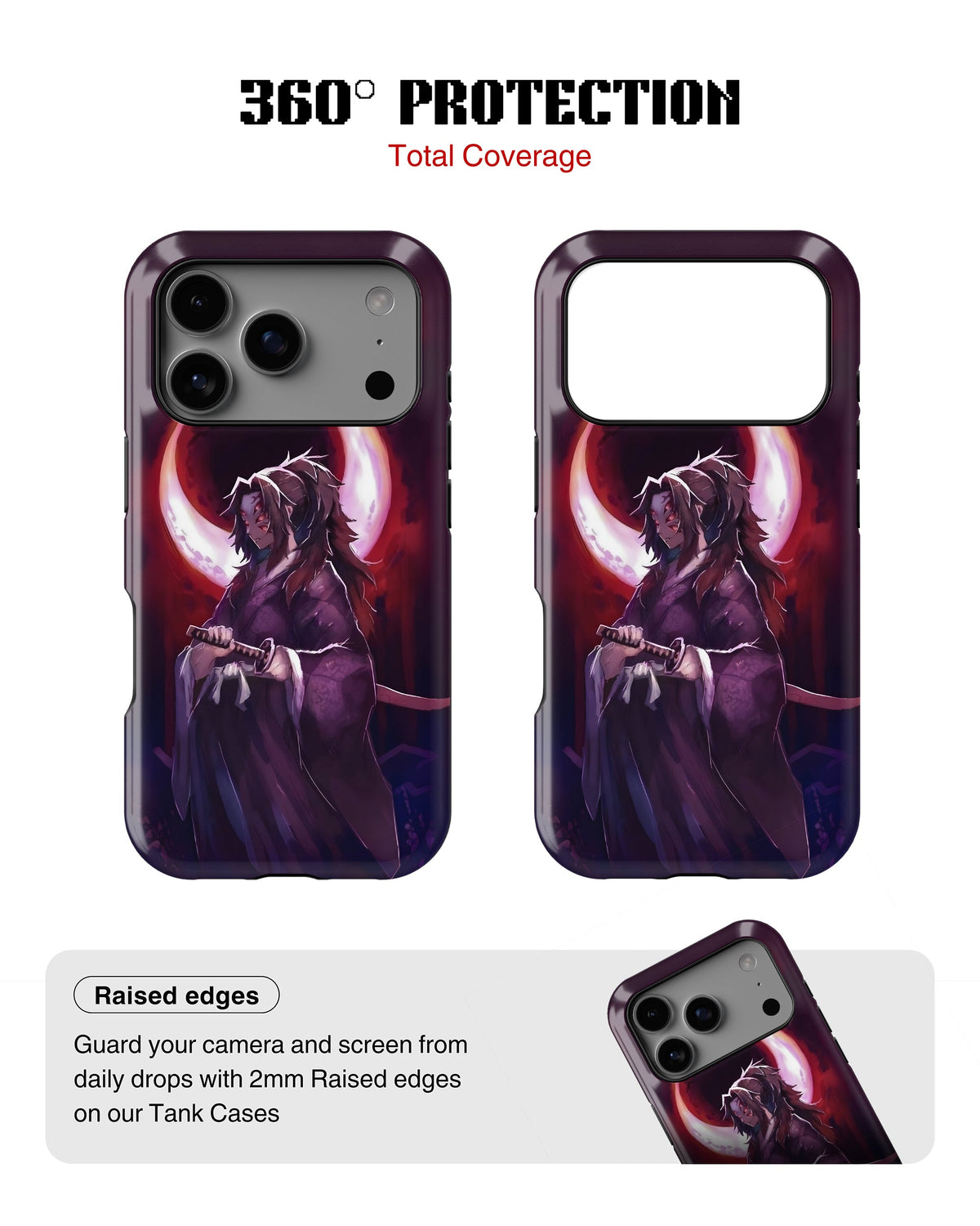 iPhone 17 Pro Tank Case | Anime (Upper Moon One)