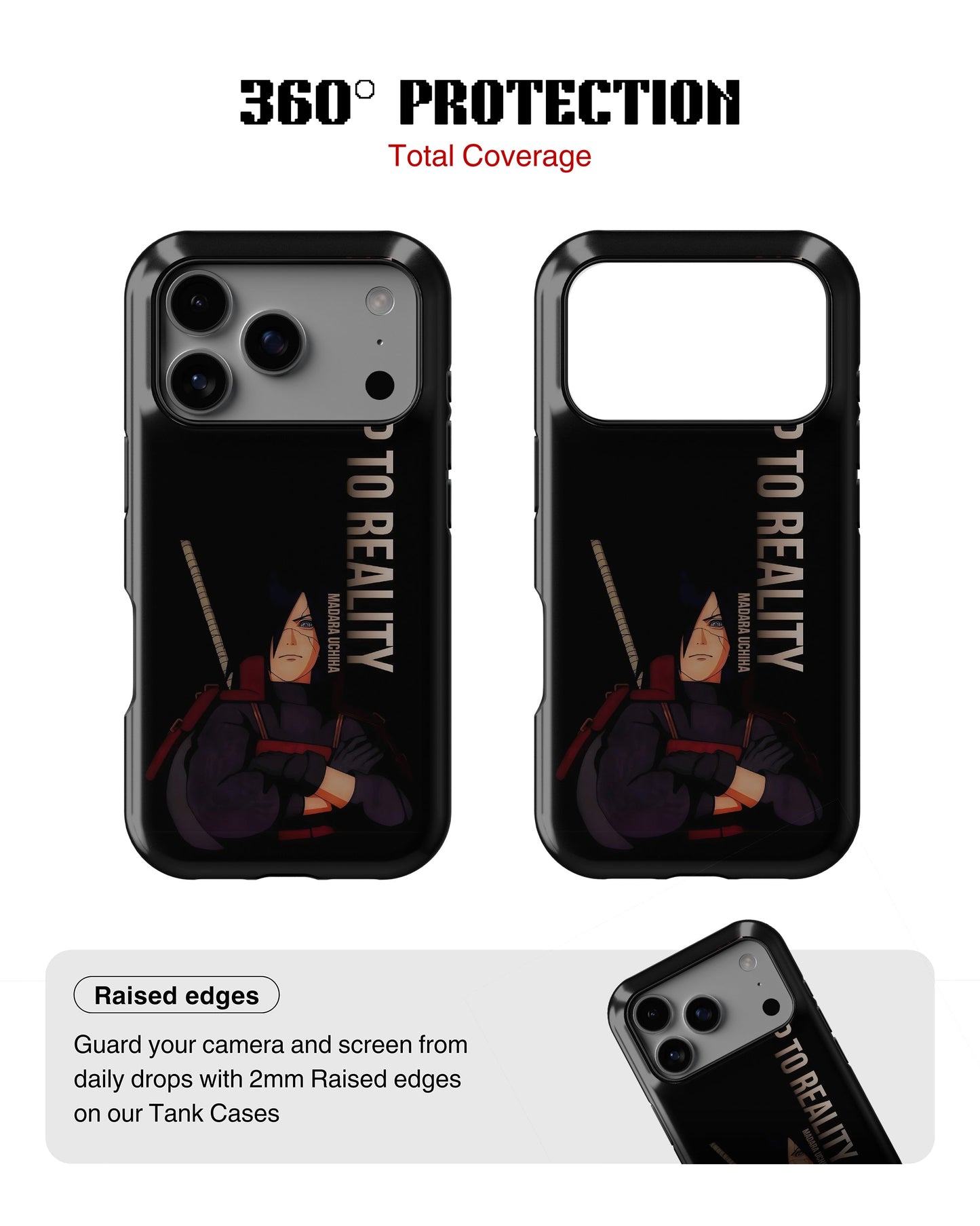 iPhone 17 Pro Max Tank Case | Anime (Wake up to Reality)