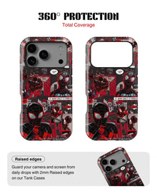 iPhone 17 Pro Tank Case | Superhero (Web Chaos)