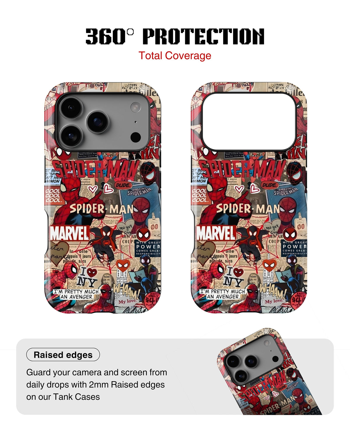 iPhone 17 Pro Tank Case | Superhero (Web Diaries)