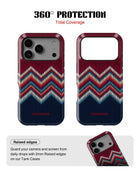 iPhone 17 Pro Tank Case | Textures (Winter Chevron)
