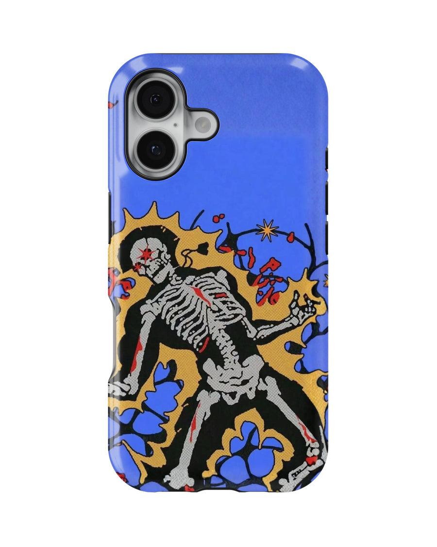 iPhone 16 Tank Case | Modernism (Bone Bloom)