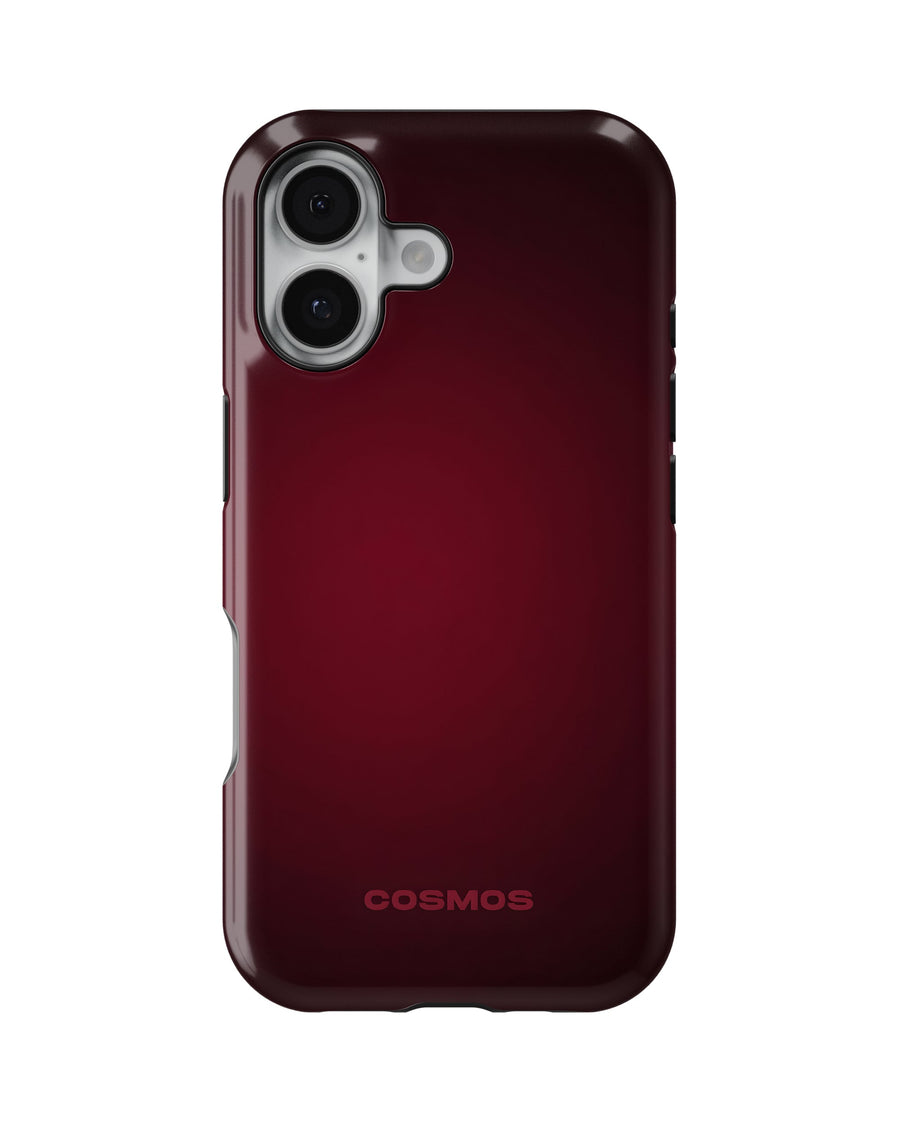 iPhone 16 Tank Case | Textures (Burgundy Fade)