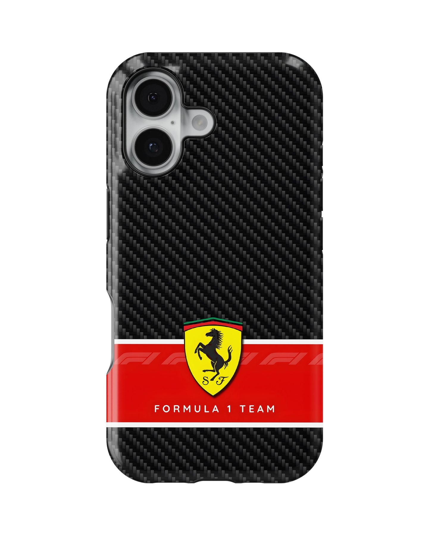 iPhone 16 Tank Case | Formula 1 (Carbon Ferrari)