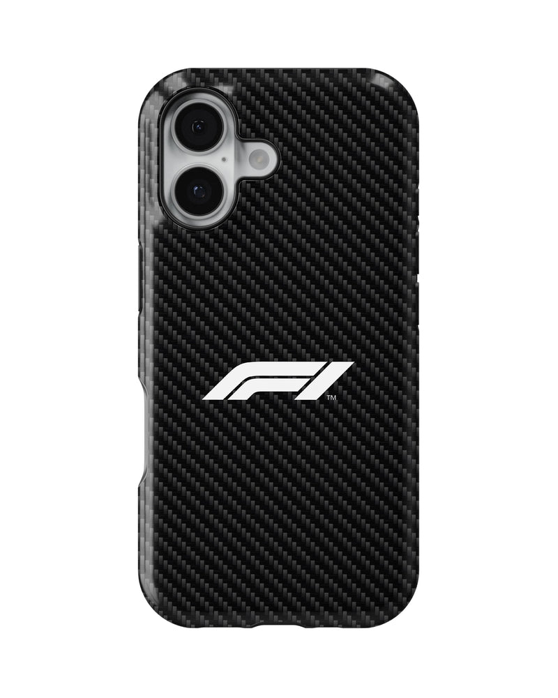iPhone 16 Tank Case | Formula 1 (Carbon Grid)