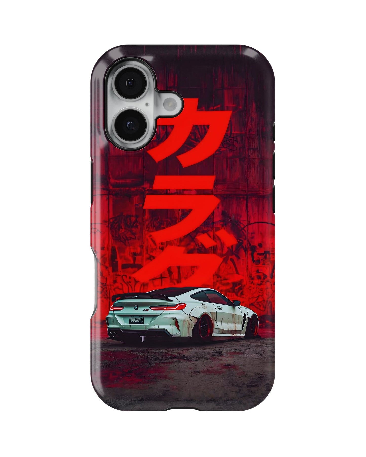 iPhone 16 Tank Case | Sports Car (Crimson Drift)
