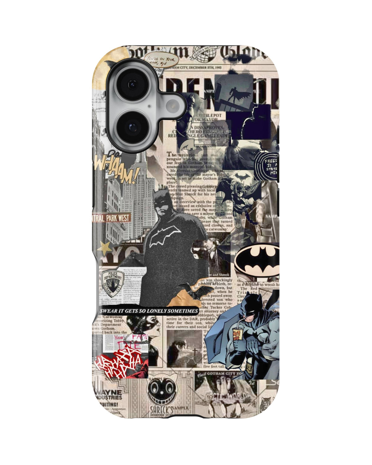 iPhone 16 Tank Case | Superhero (Dark Chronicle)