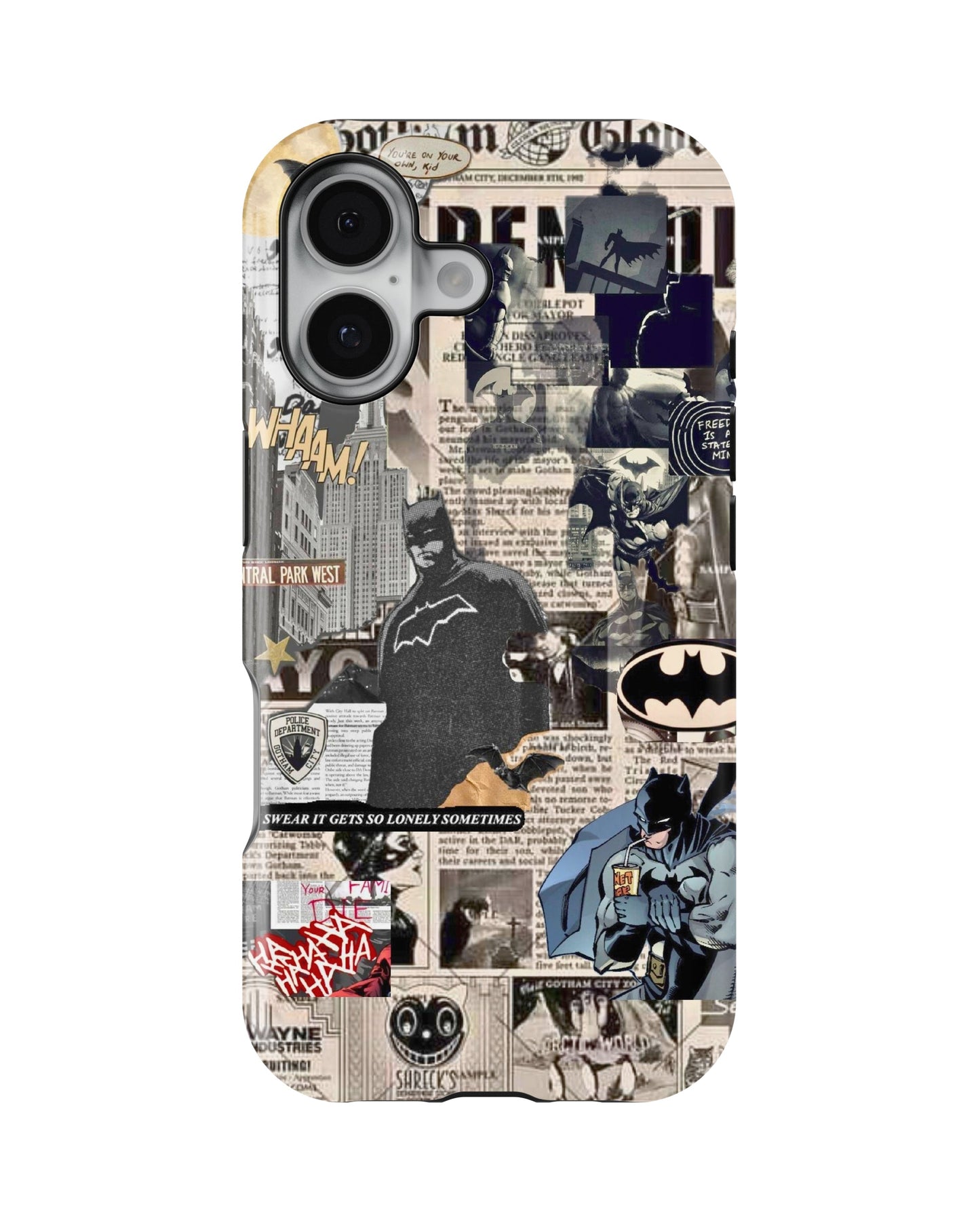 iPhone 16 Tank Case | Superhero (Dark Chronicle)