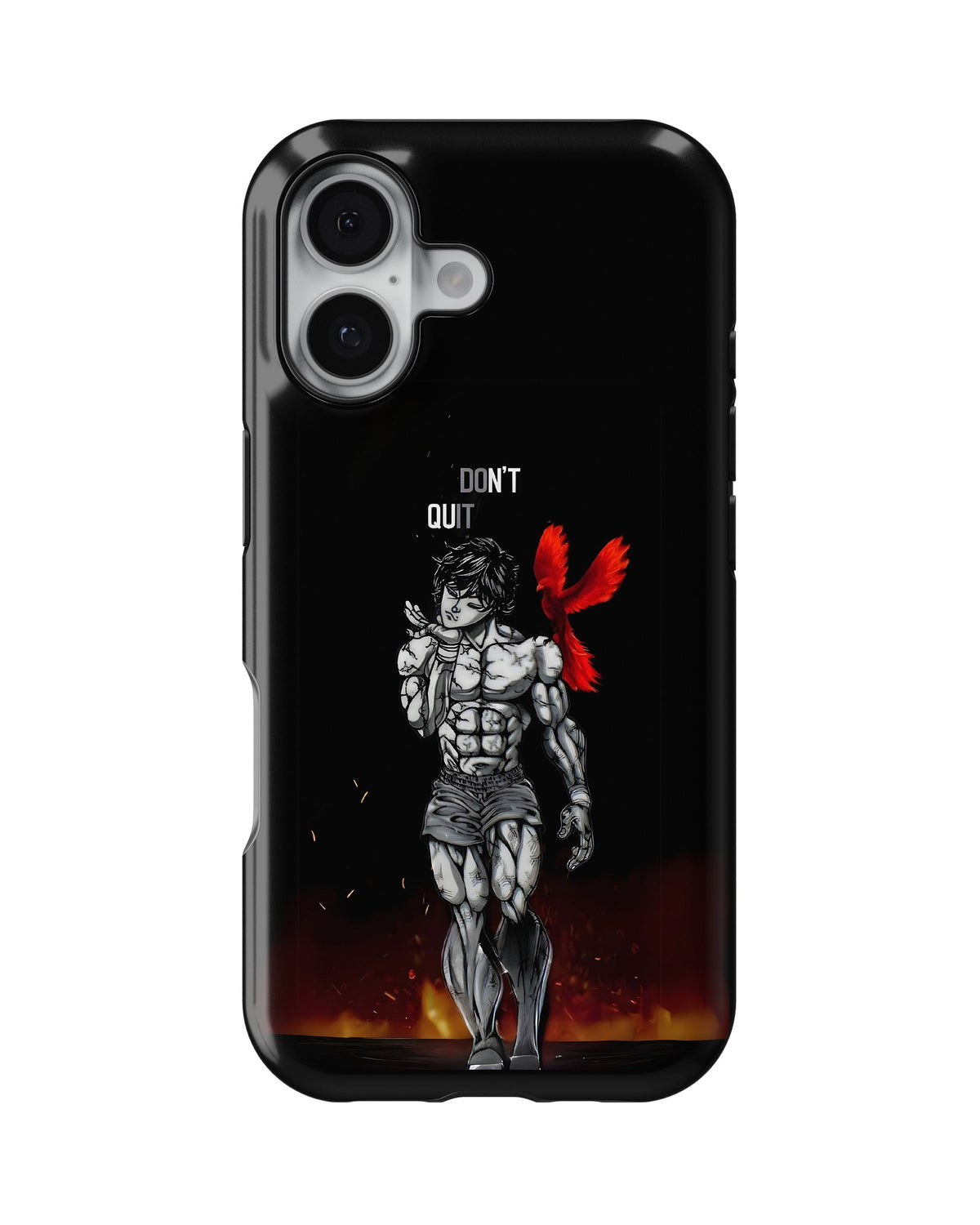 iPhone 16 Plus Tank Case | Anime (Dont Quit)
