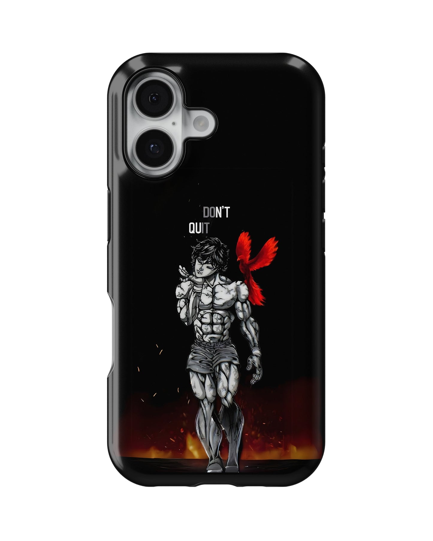 iPhone 16 Plus Tank Case | Anime (Dont Quit)