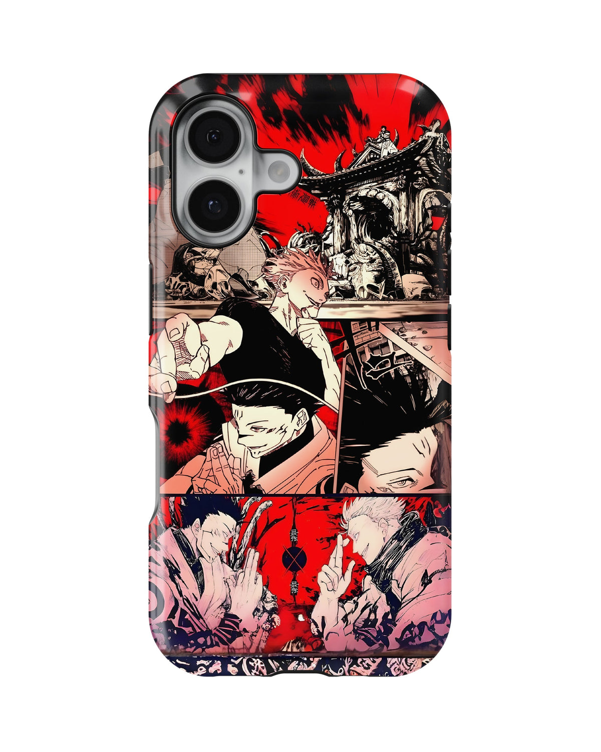 iPhone 16 Plus Tank Case | Anime (Gojo vs Sukuna)