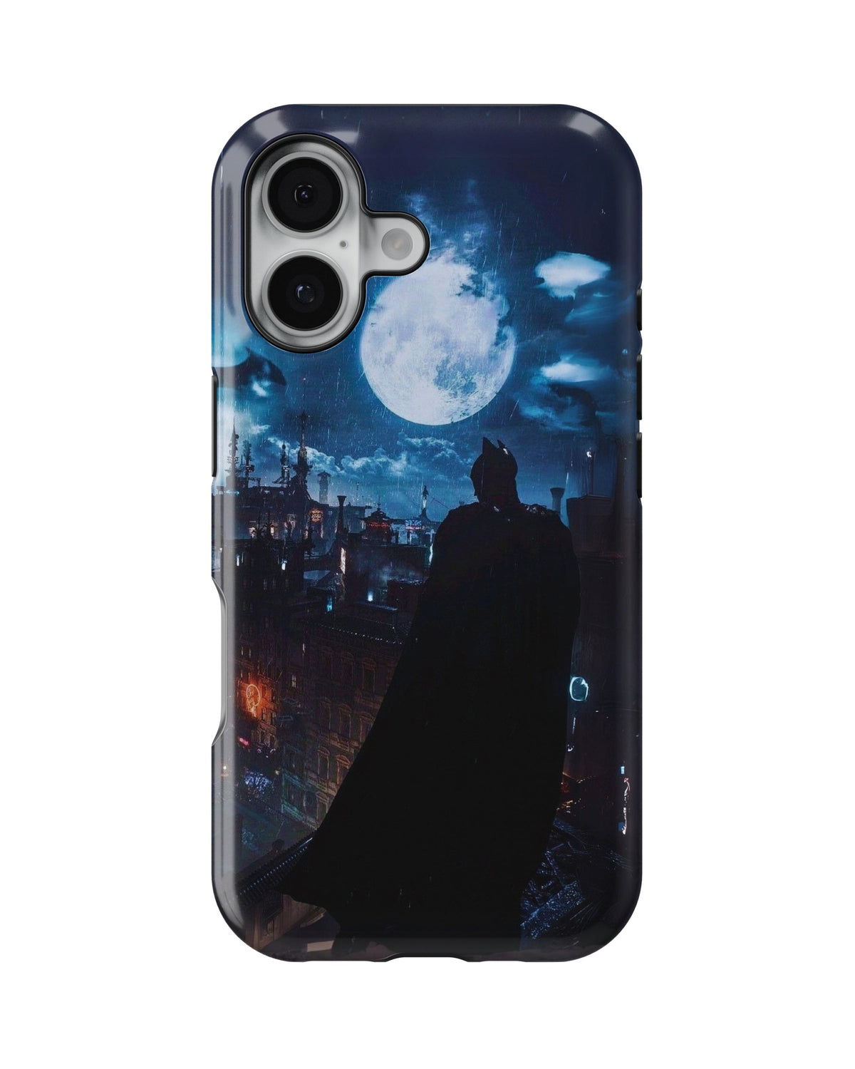 iPhone 16 Tank Case | Superhero (Gotham Moon)