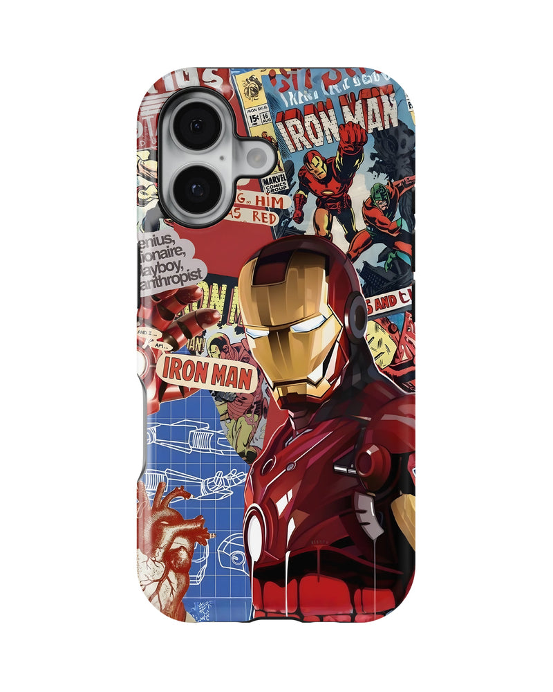 iPhone 16 Plus Tank Case | Superhero (IronMan Originals)